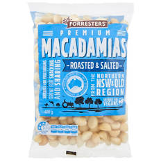 Roasted & Salted Macadamias 400g